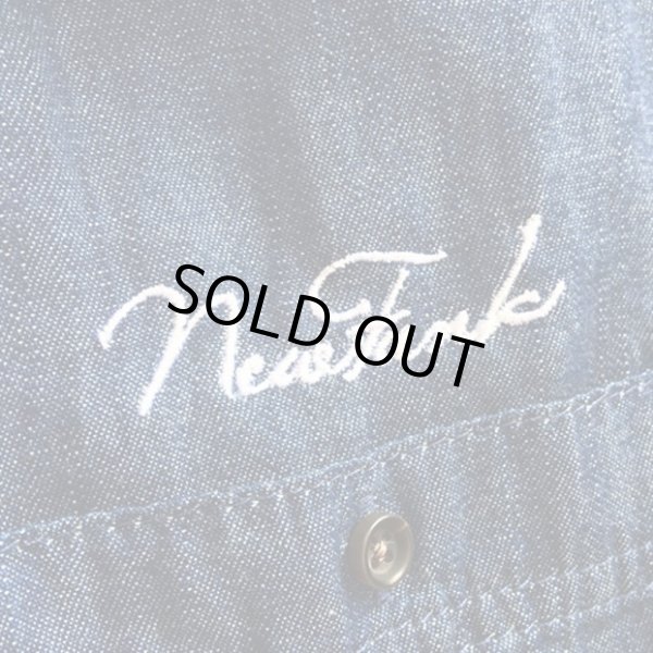 画像3: 【CRACKLIMB】 NEWFUNK DENIM SHIRT (3)