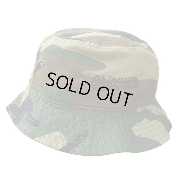 画像1: 【CRACKLIMB】 OKINAWA NEWFUNK BUCKET HAT (CAMO)  (1)