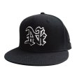 画像1: 【CRACKLIMB】 NEWFUNK SNAPBACK CAP (BLK) (1)