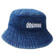 画像1: 【CRACKLIMB】 OKINAWA NEWFUNK BUCKET HAT (INDIGO)  (1)