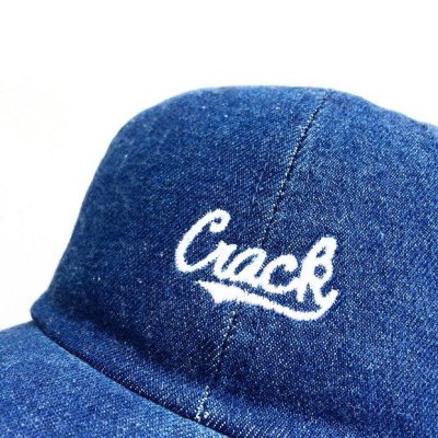 画像1: 【CRACKLIMB】 CRAK DENIM CAP