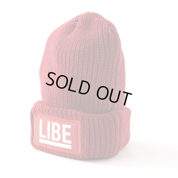 画像1: 【LIBE BRAND】 BIG LOGO KNIT CAP (WIN) (1)