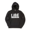 画像1: 【LIBE BRAND】 BIG LOGO PARKER (BLACK) (1)