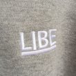 画像2: 【LIBE BRAND】 BIG LOGO ZIP PARKA (GRY) (2)