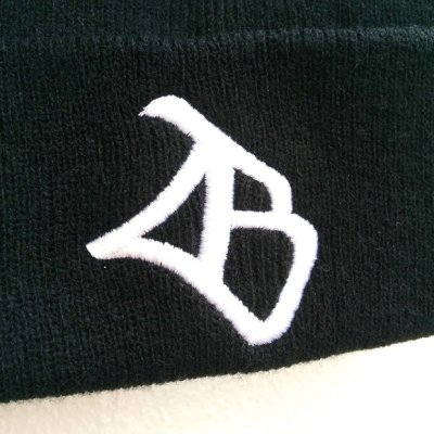 画像1: 【LIBE BRAND】ORIGINAL KNIT CAP (Black)