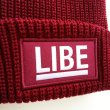 画像2: 【LIBE BRAND】 BIG LOGO KNIT CAP (WIN) (2)