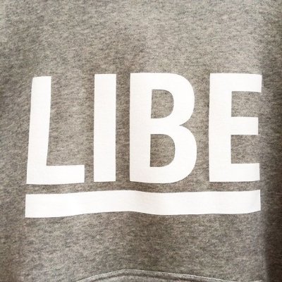 画像1: 【LIBE BRAND】 BIG LOGO PARKER (GRAY)