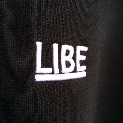 画像3: 【LIBE BRAND】 BIG LOGO ZIP PARKA (BLK)