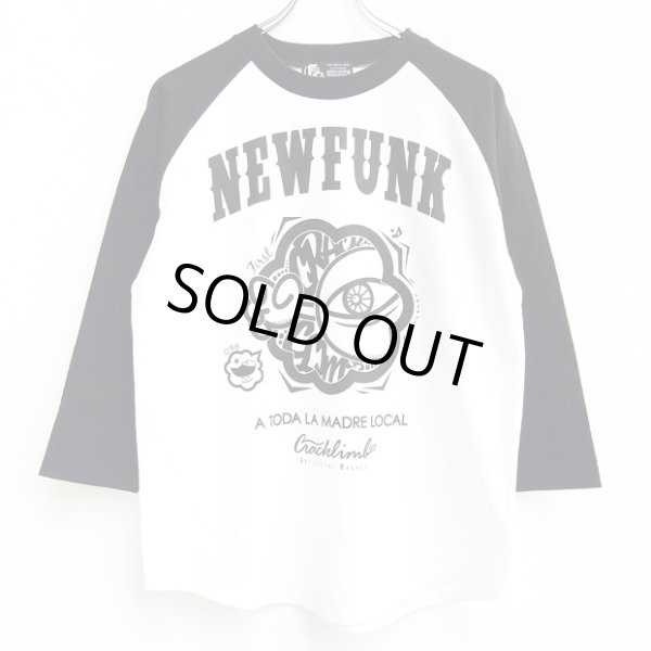 画像1: 【CRACKLIMB】 ONE HAND RAGLAN TEE (WHT) (1)