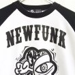 画像3: 【CRACKLIMB】 ONE HAND RAGLAN TEE (WHT) (3)