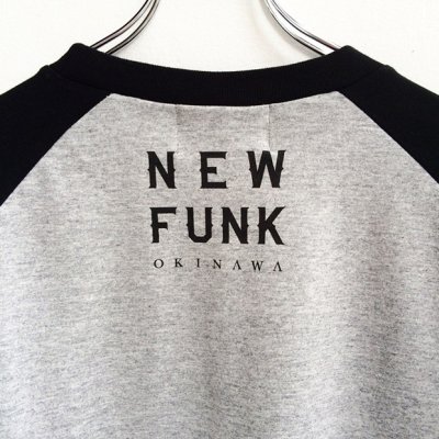 画像2: 【CRACKLIMB】 ONE HAND RAGLAN TEE (GRY)