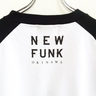 画像2: 【CRACKLIMB】 ONE HAND RAGLAN TEE (WHT)