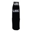 画像2: 【LIBE BRAND】BIG LOGO SOX (BLACK) (2)