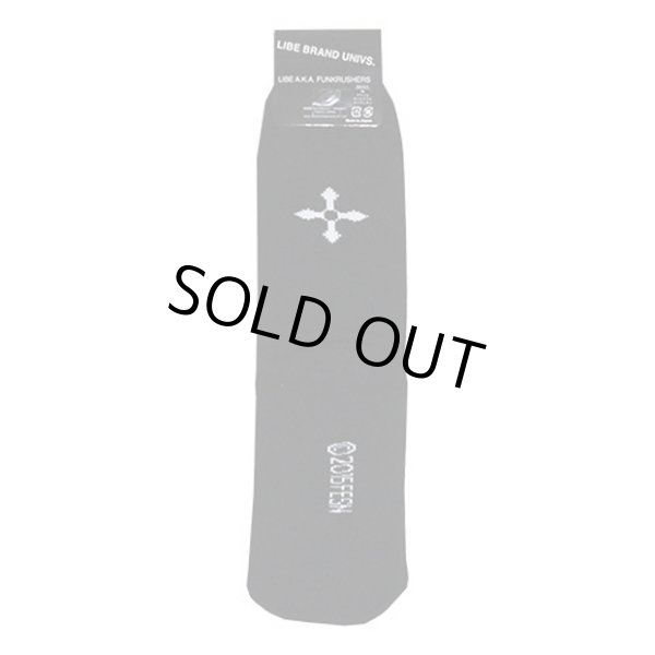 画像3: 【LIBE BRAND】BIG LOGO SOX (BLACK) (3)