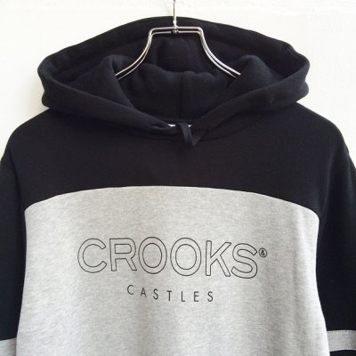 画像1: ＊SALE＊ 【CROOKS&CASTLES】 FUGITIVE HOODED PULLOVER (GRY)