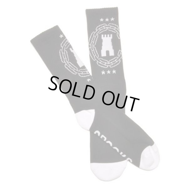 画像1: 【CROOKS&CASTLES】 CHAIN C CASTLE SOCKS (1)