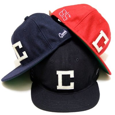 画像1: 【CROOKS&CASTLES】 CROOKS L.A STRAPBACK CAP (BLK)