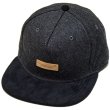 画像1: 【CROOKS&CASTLES】 OUTLANDER TWEED CAP (BLK) (1)