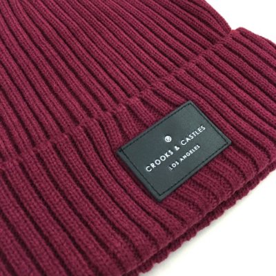 画像1: 【CROOKS&CASTLES】 REGAL KNIT CAP (BGND)