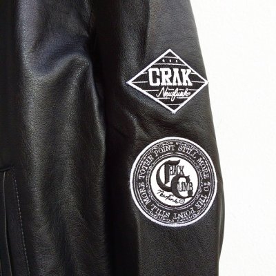 画像3: 【CRACKLIMB】 AMKZ LEATHER JACKET