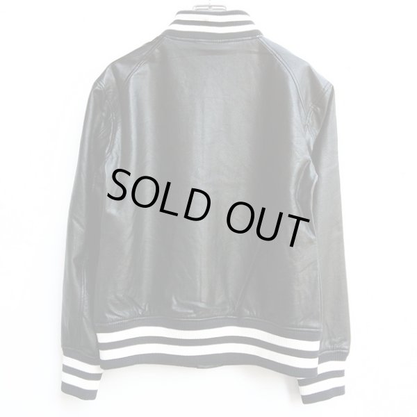 画像2: 【CRACKLIMB】 AMKZ LEATHER JACKET (2)