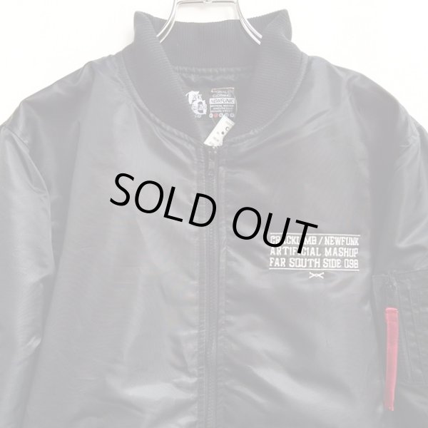 画像3: 【CRACKLIMB】 AMKZ FLIGHT JACKET (MA-1) (3)