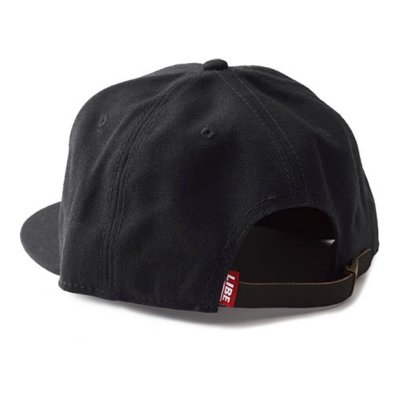 画像1: 【LIBE BRAND】 LB OTTO OG LOGO CAP (BLK)