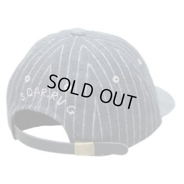 画像2: *SALE*【SQUARE】 WOOL STRIPE BB CAP (2)