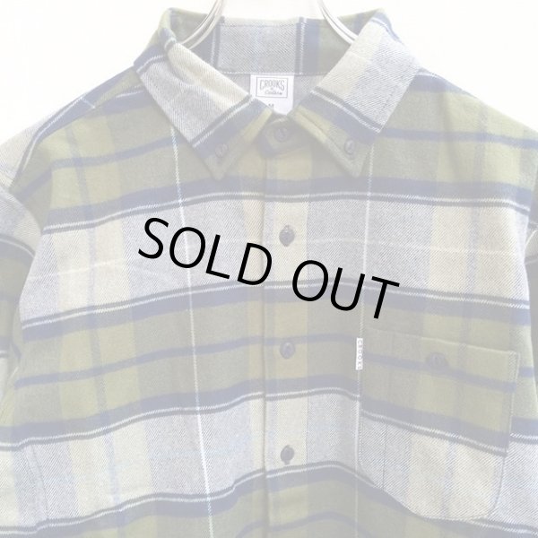 画像3: 【CROOKS&CASTLES】 RAFTER PLAID SHIRT (GRN) (3)