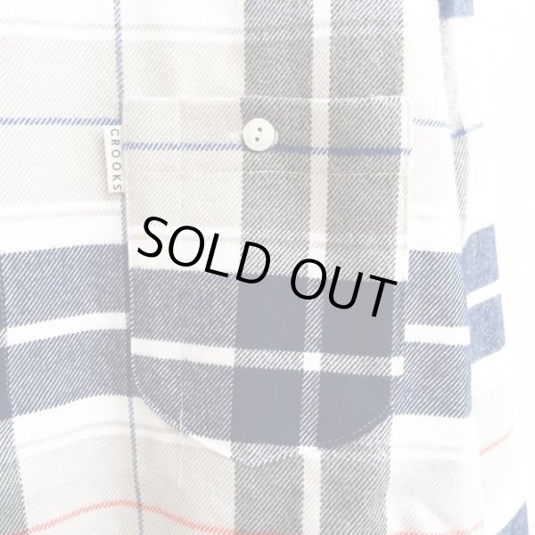 画像4: 【CROOKS&CASTLES】 RAFTER PLAID SHIRT (BLU) (4)