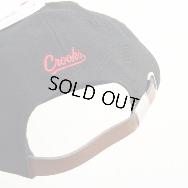 画像2: 【CROOKS&CASTLES】 NEW ERA x CROOKS L.A STRAPBACK CAP (BLK) (2)