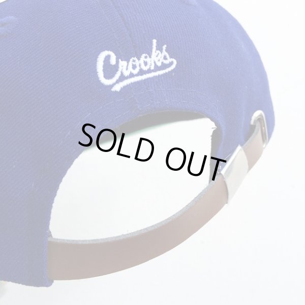 画像2: 【CROOKS&CASTLES】 NEW ERA x CROOKS L.A STRAPBACK CAP (BLU) (2)