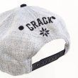 画像4: 【CRACKLIMB】 Newfunk SNAPBACK CAP (GRY/BLK) (4)