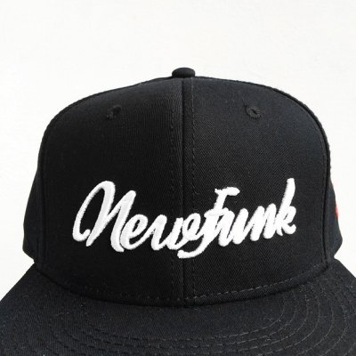 画像1: 【CRACKLIMB】 Newfunk SNAPBACK CAP (BLK)