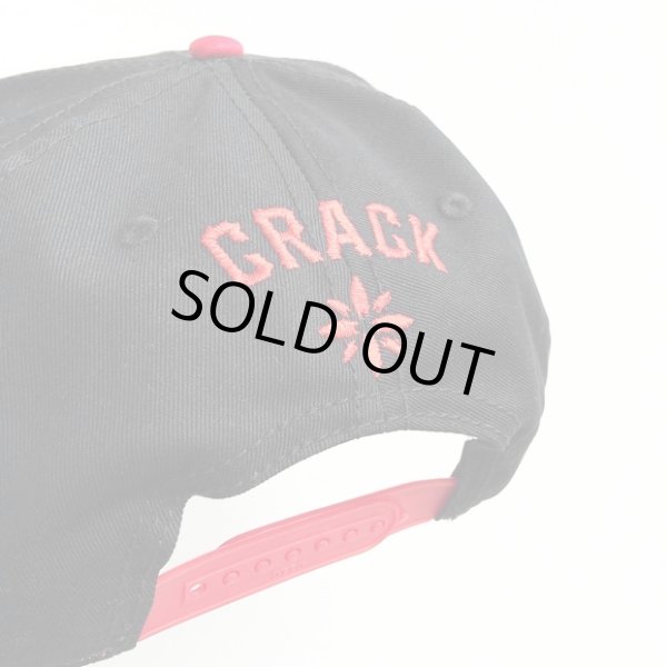 画像4: 【CRACKLIMB】 Newfunk SNAPBACK CAP (BLK/RED) (4)