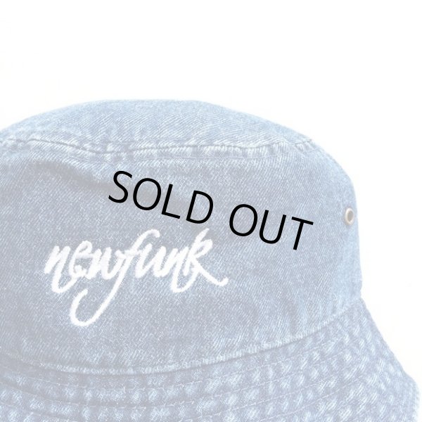 画像2: 【CRACKLIMB】 NEWFUNK BUCKET HAT (DENIM) (2)