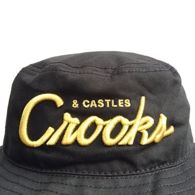 画像1:  【CROOKS&CASTLES】 TEAM CROOKS BUCKET HAT