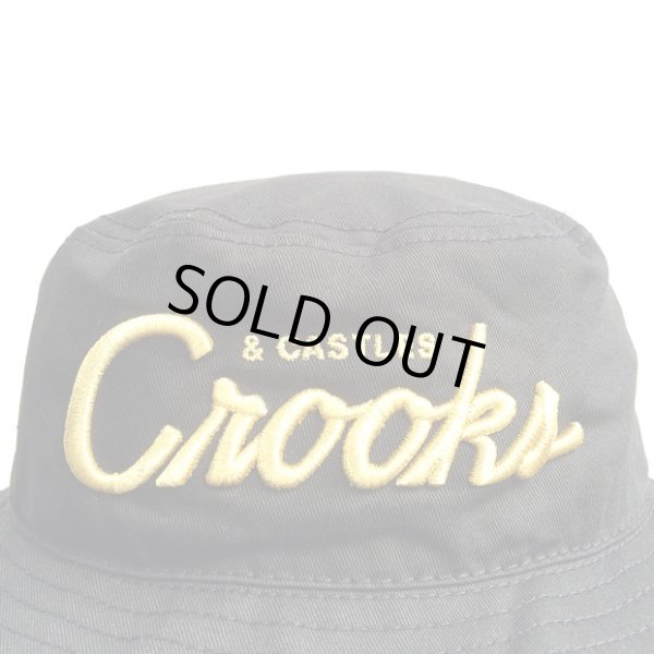 画像2:  【CROOKS&CASTLES】 TEAM CROOKS BUCKET HAT (2)