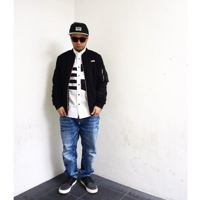 画像2: 【CROOKS&CASTLES】 ILLSIVE REVERSIBLE BOMBER JACKET