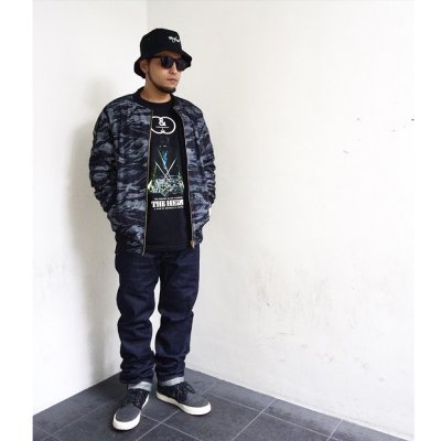 画像1: 【CROOKS&CASTLES】 ILLSIVE REVERSIBLE BOMBER JACKET