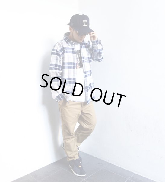画像7: 【CROOKS&CASTLES】 RAFTER PLAID SHIRT (BLU) (7)