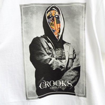 画像1: 【CROOKS&CASTLES】 JUICE TEE (WHT)