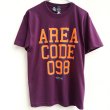 画像1: 【CRACKLIMB】 AREA CODE 098 TEE (PPL) (1)