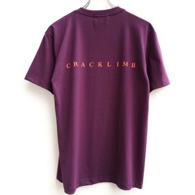 画像1: 【CRACKLIMB】 AREA CODE 098 TEE (PPL)