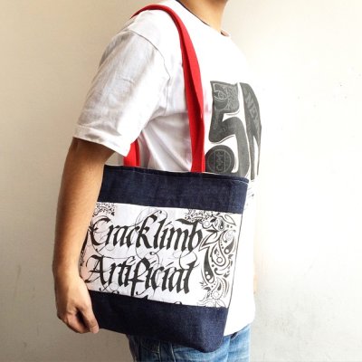 画像3: 【CRACKLIMB】 REMAKE TOTOE BAG