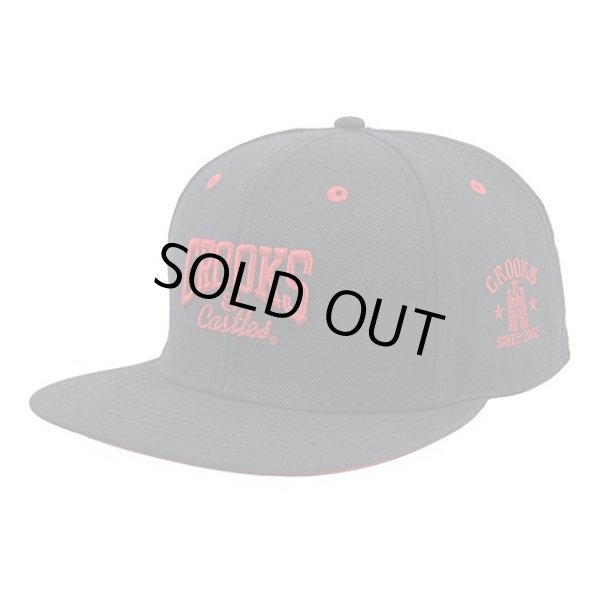 画像1: ＊SALE＊ 【CROOKS&CASTLES】 CORE LOGO SNAPBACK CAP (1)