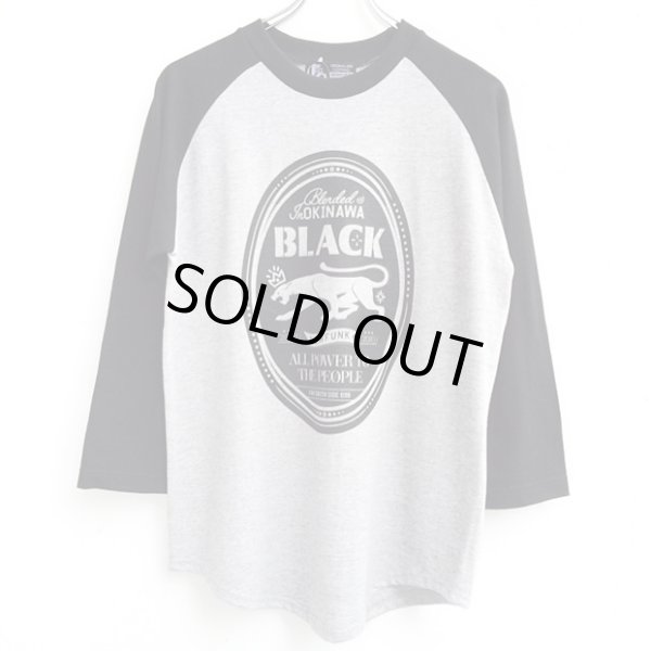 画像1: 【CRACKLIMB】 BLACK PANTHER RAGLAN SLEEVE (1)