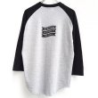 画像2: 【CRACKLIMB】 BLACK PANTHER RAGLAN SLEEVE (2)