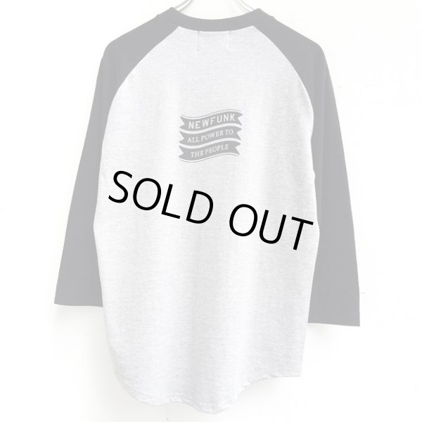 画像2: 【CRACKLIMB】 BLACK PANTHER RAGLAN SLEEVE (2)