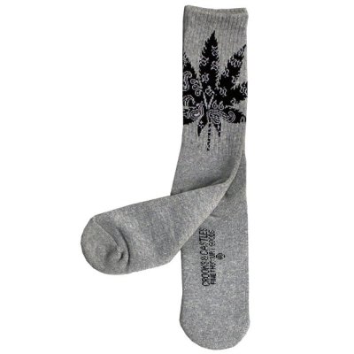 画像1: 【CROOKS&CASTLES】 PAISLEAF SOCKS